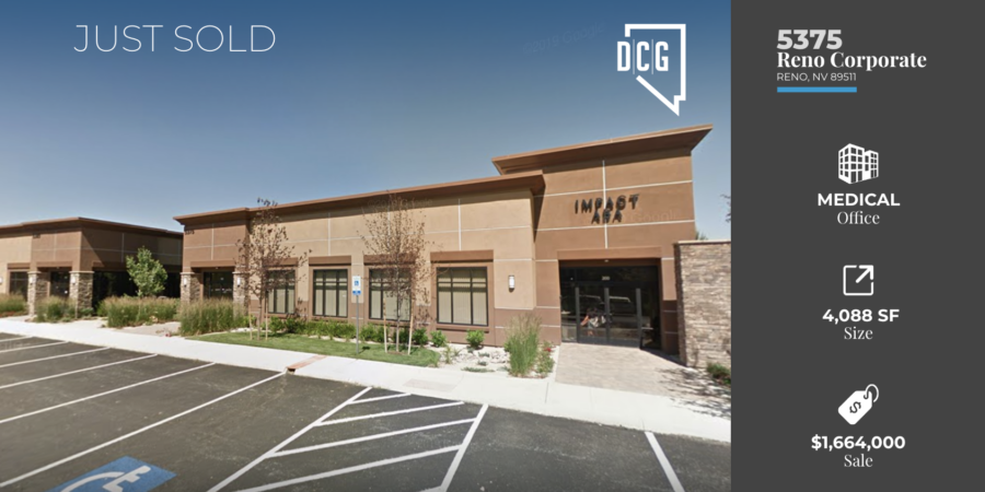 DCG’s Principal, Travis Hansen, Represents Challapalli Cardiology in 4,088 SF South Reno Medical Office Acquisition and 2,986 SF Lease